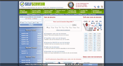 Desktop Screenshot of nom-de-domaine.selfserveur.com