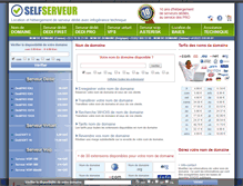 Tablet Screenshot of nom-de-domaine.selfserveur.com